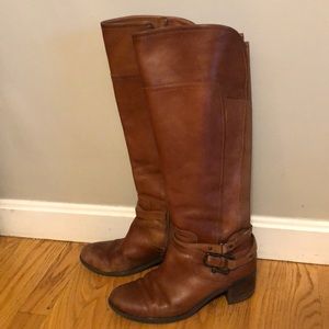 Marc Fisher brown tall boots